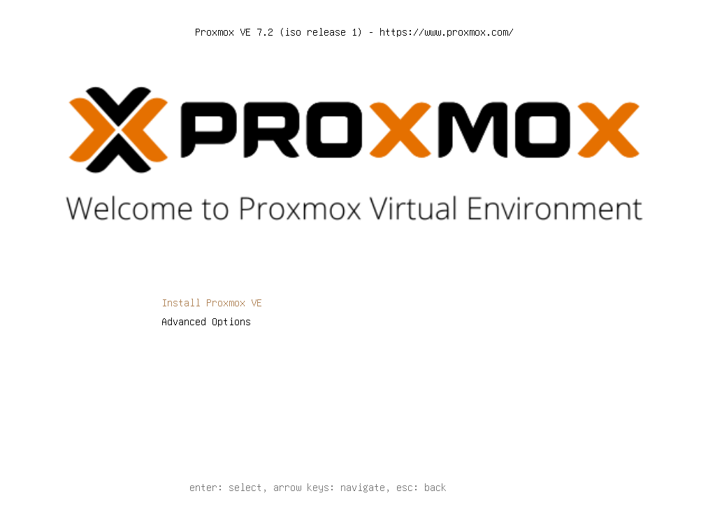 Welcome Proxmox